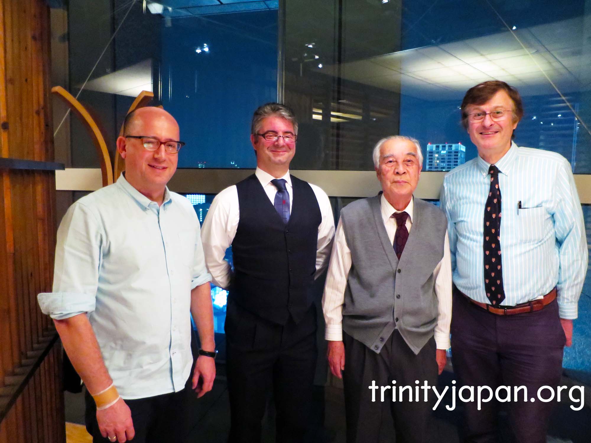4th Trinity in Japan Society meeting in Tokyo on Friday 30 October 2015