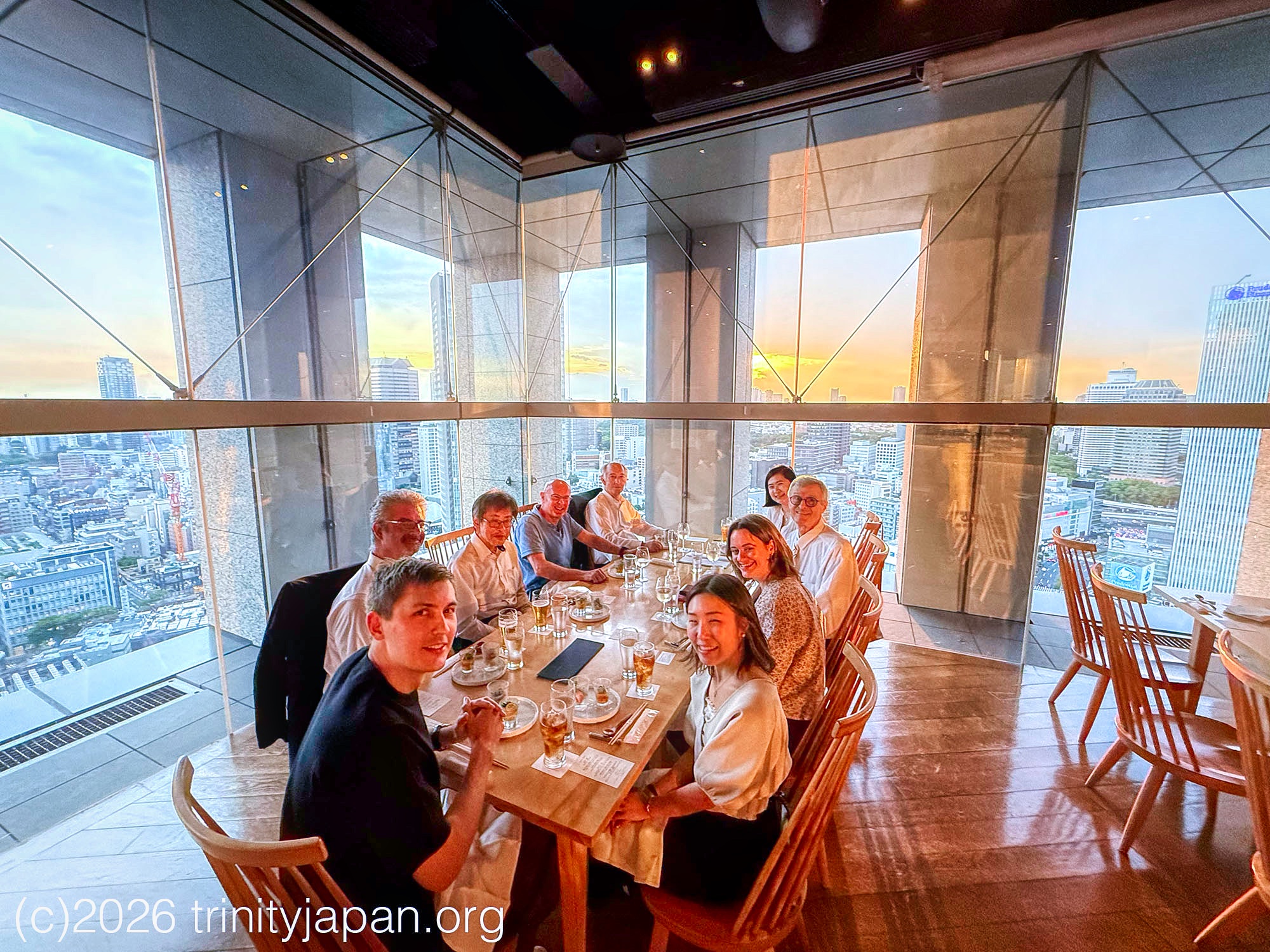 Trinity Japan dinner Friday 12 June 2026 at 6:00pm in Tokyo