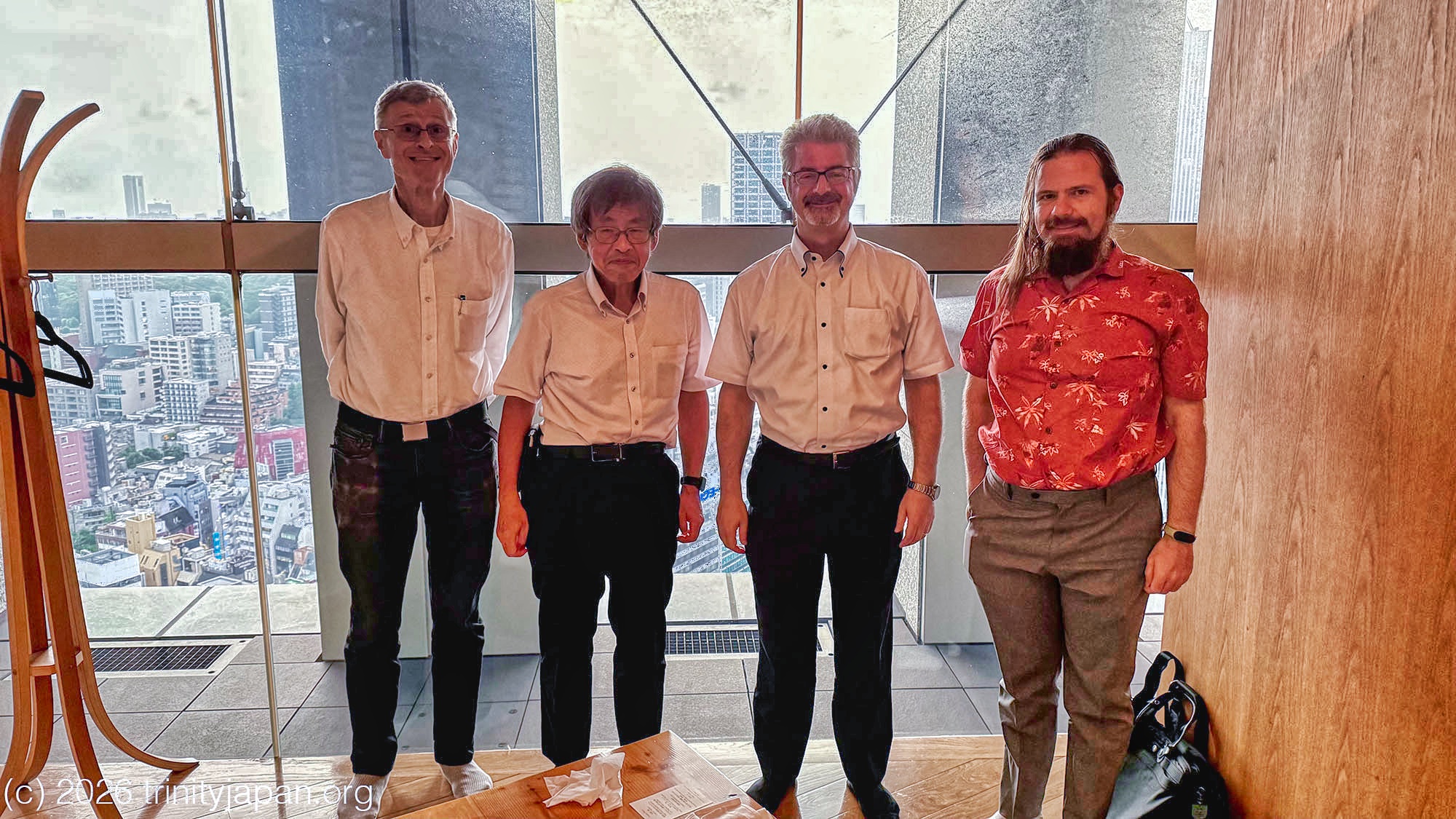 Trinity Japan dinner Friday 24 July 2026 at 18:00 in Tokyo