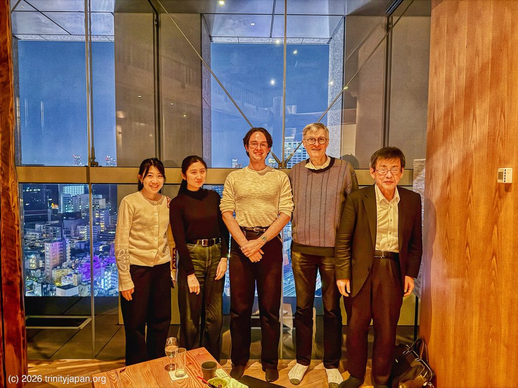 ケンブリッジ大学・トリニティコレッジ・新年会2026年1月10日(土曜日）18:00。ロンドン、香港からのグループ参加 2025-07-01